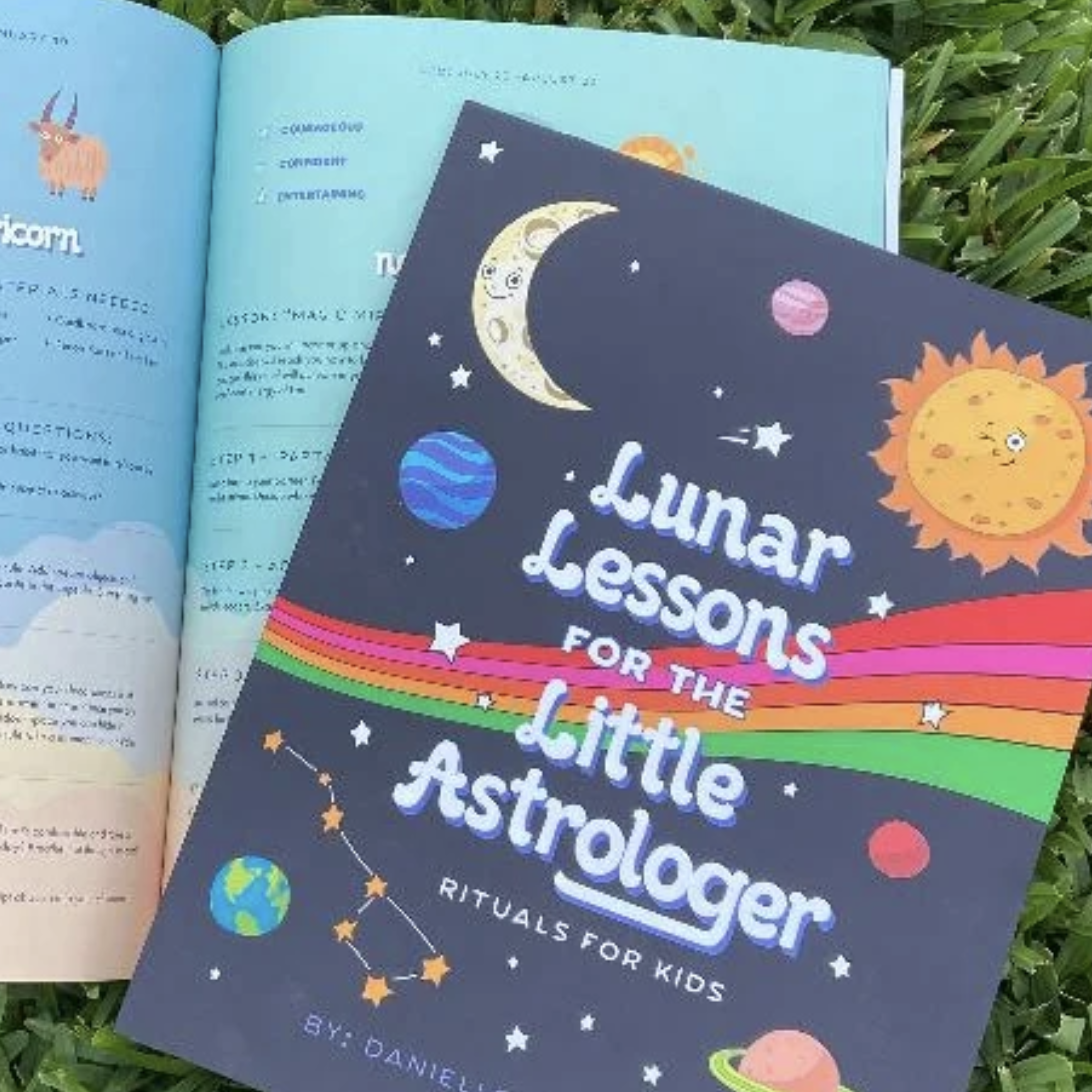 Lunar Lessons For The Little Astrologer - Paperback Book