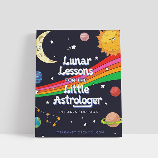 Lunar Lessons For The Little Astrologer - Paperback Book